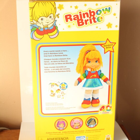 TLS Rainbow Brite 40th Anniversary Doll - Picture 2 of 2